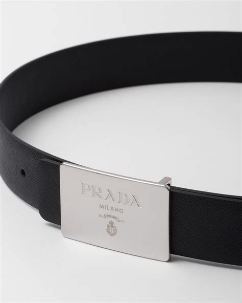 prada belt buckles|Prada buckle calf belt.